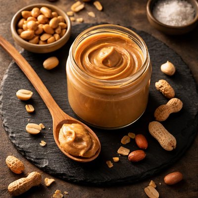 Unsalted sugar free peanut butter