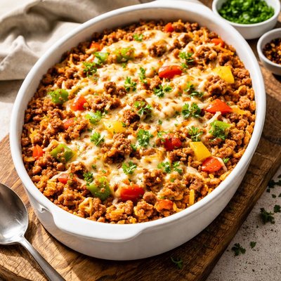 Unstuffed pepper casserole