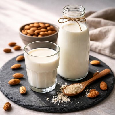 Unsweeted almond milk
