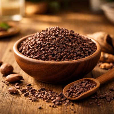 Unsweetened cacao nibs