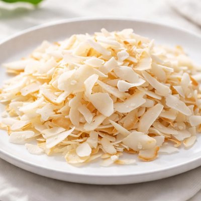 Unsweetened coconut flakes