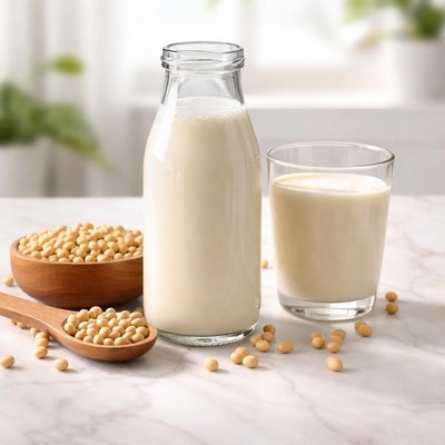 Unsweetened magnolia soya bean