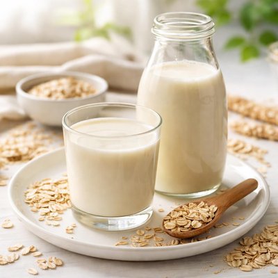 Unsweetened oat milk