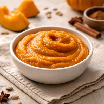 Unsweetened pumpkin puree