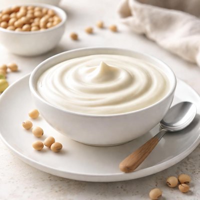 Unsweetened soy yogurt