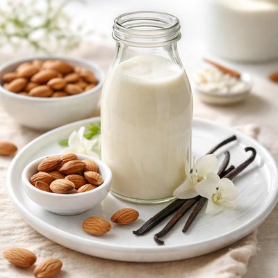 Unsweetened vanilla almond milk