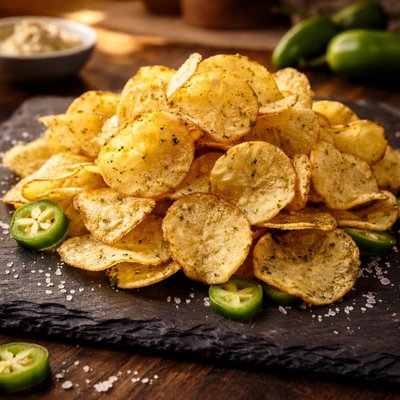 Urge jalenpeo kettle chips