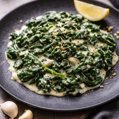 Vajas fokhagymas spenot