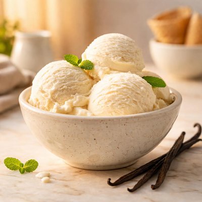 Vanila ice cream