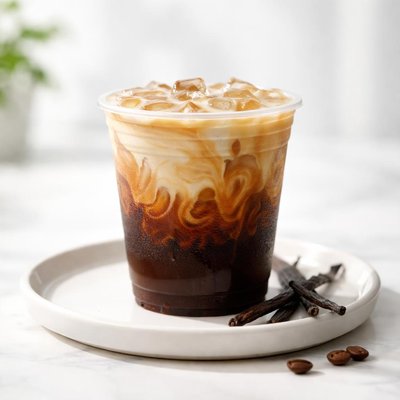 Vanilla bean cold brew small from saxbys