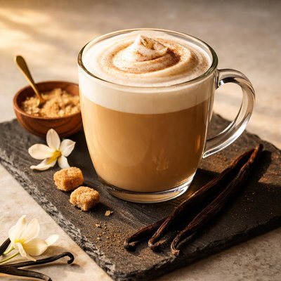 Vanilla bean latte