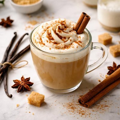 Vanilla cinnamon latte