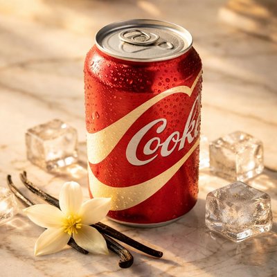 Vanilla coke can
