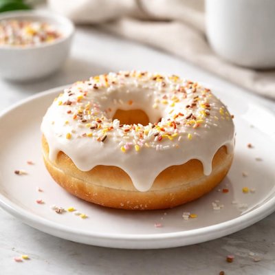 Vanilla donut