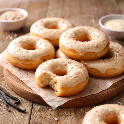 Vanilla donuts
