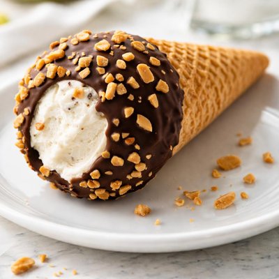 Vanilla drumstick