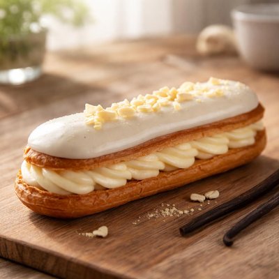 Vanilla eclair