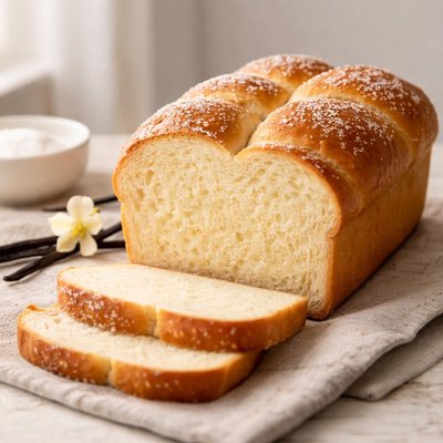 Vanilla flavored aoka bread