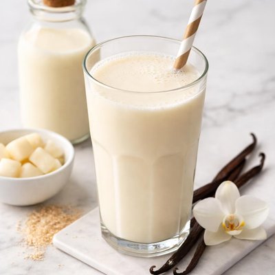 Vanilla flavoured milk