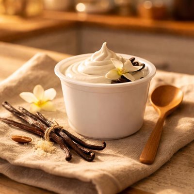 Vanilla high protein yoghurt