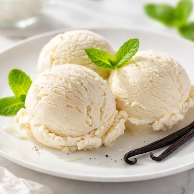 Vanilla ice cream