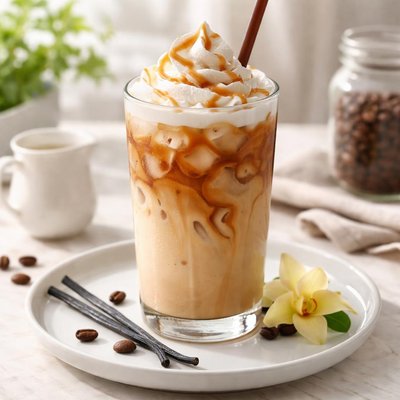 Vanilla iced coffee