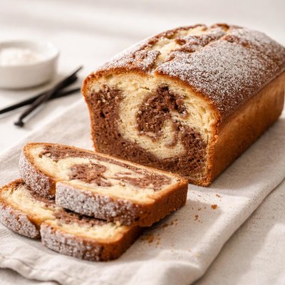 Vanilla marble cake