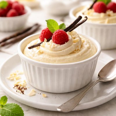 Vanilla mousse