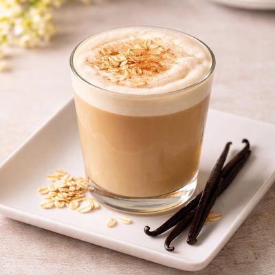 Vanilla oat latte