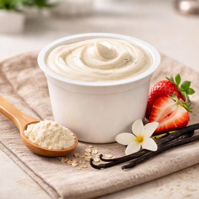 Vanilla protein yoghurt