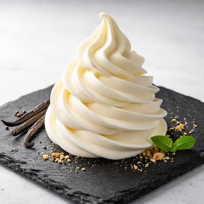 Vanilla soft ice cream