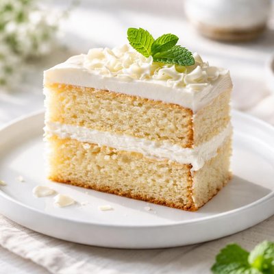 Vanilla sponge cake