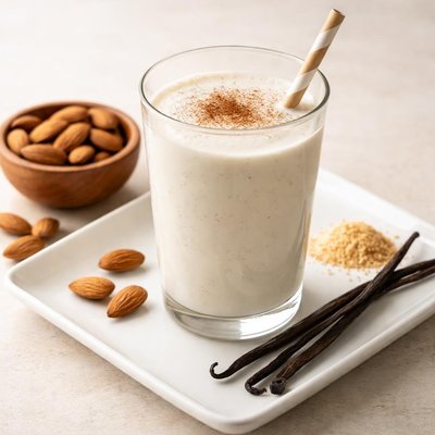 Vanilla sweet almond milk