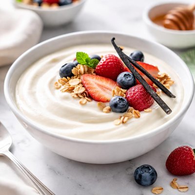 Vanilla yoghurt