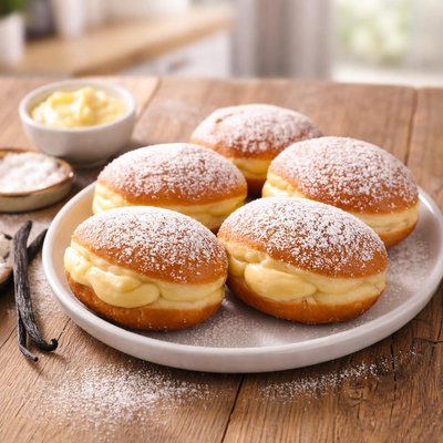 Vanille-krapfen