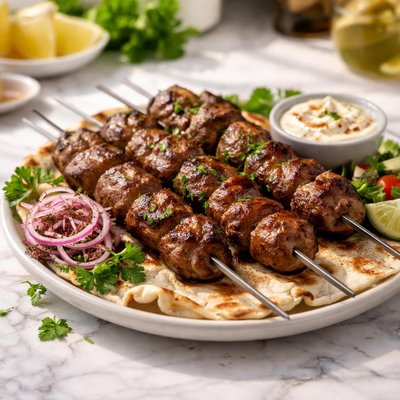 Veal kebab