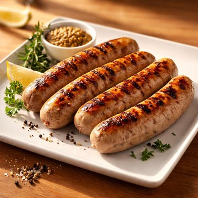 Veal sausages