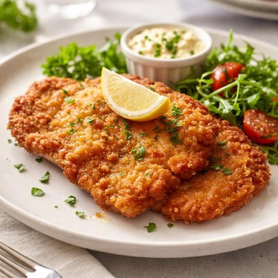 Veal schnitzel