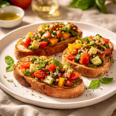 Veg bruschetta
