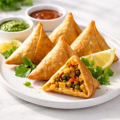 Veg samosa