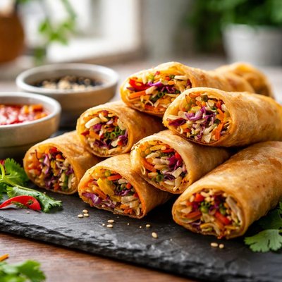 Veg spring rolls