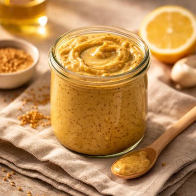 Vegan agave mustard