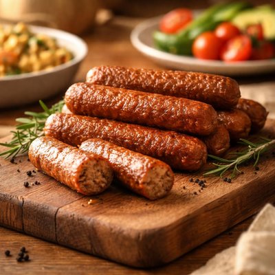 Vegan breakfast sausage