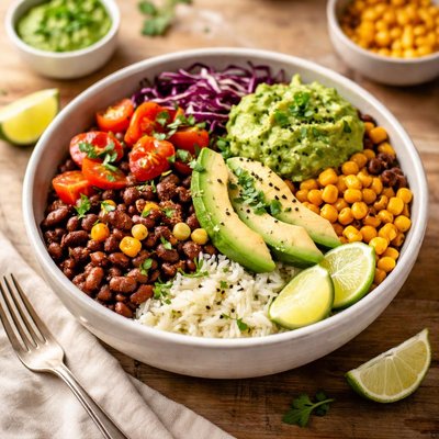 Vegan burrito bowl