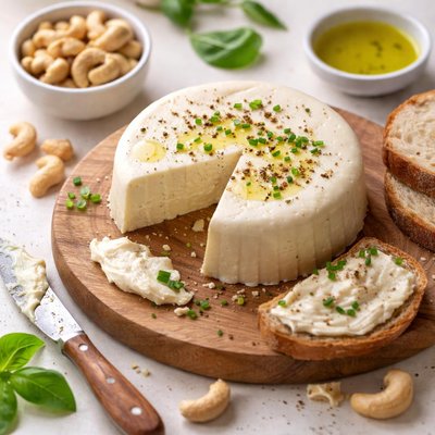 Vegan cashew cheese