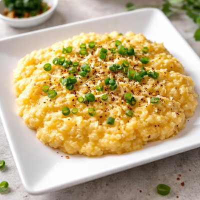 Vegan cheese grits
