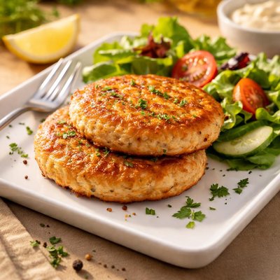Vegan chicken patty