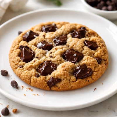 Vegan chocolate chip cookie
