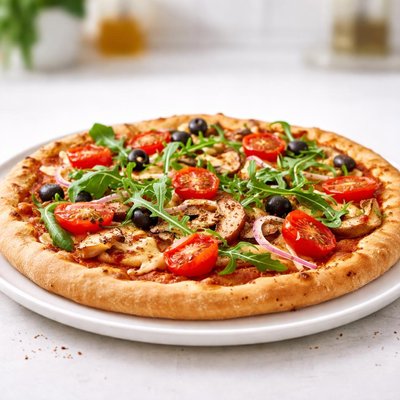 Vegan gluten-free pizza