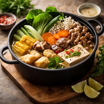 Vegan hot pot